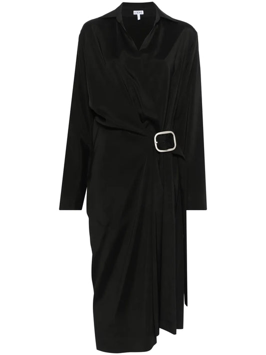 Belted Midi Dress