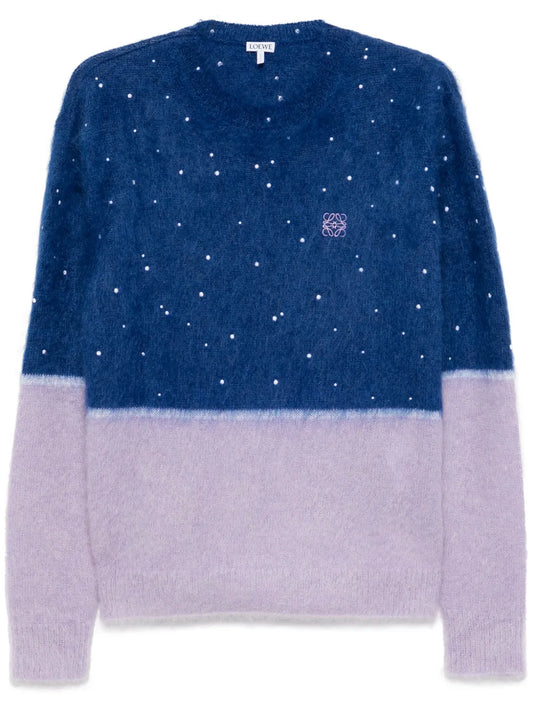 Brushed-Effect Sweater