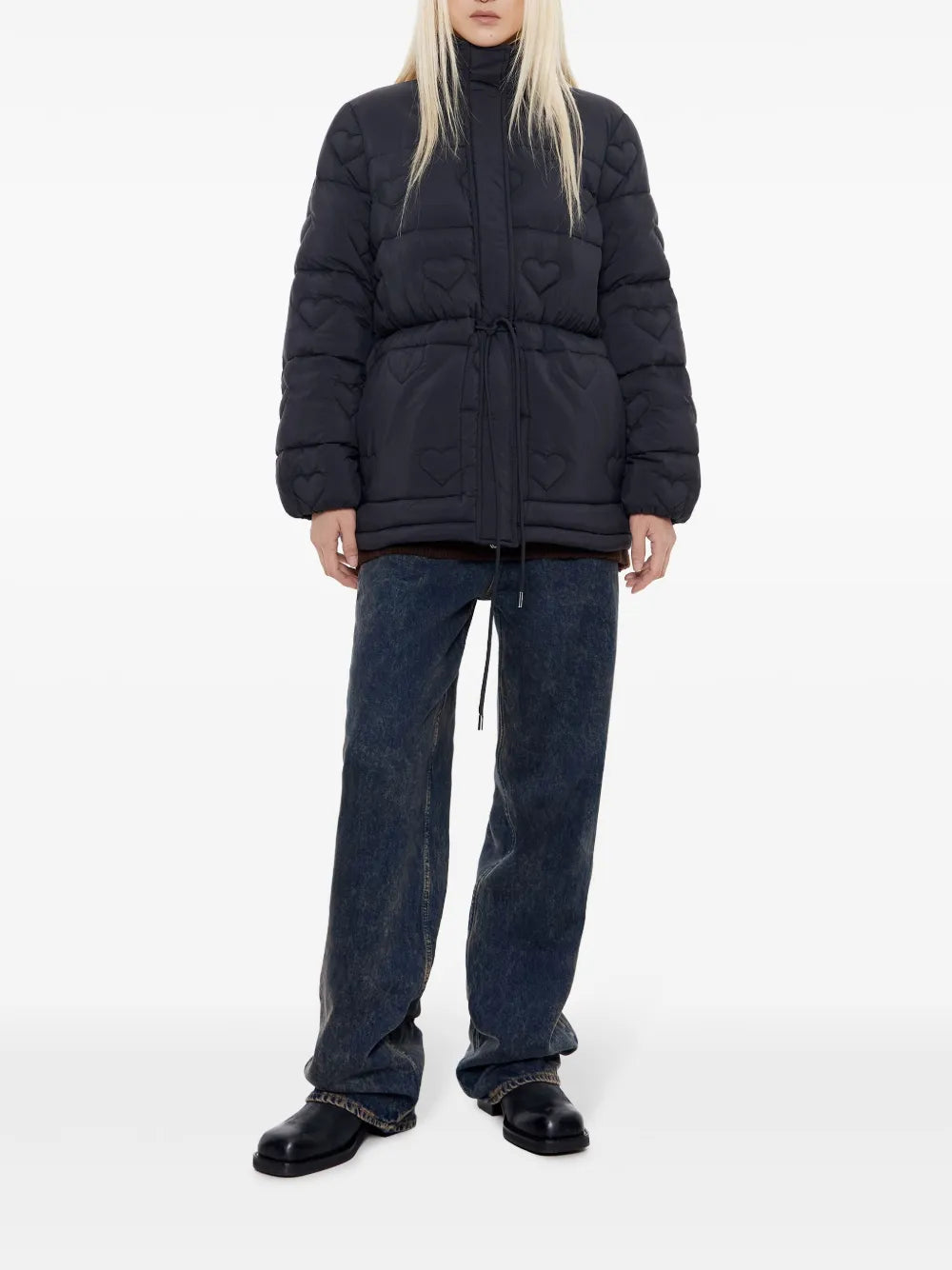 Heart-Stitching Down Jacket