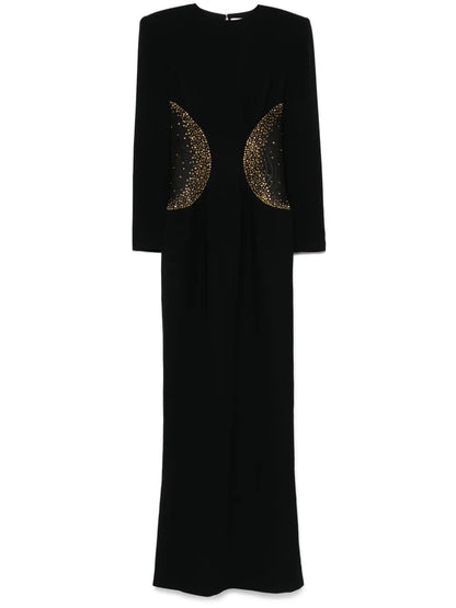 Crepe Maxi Dress