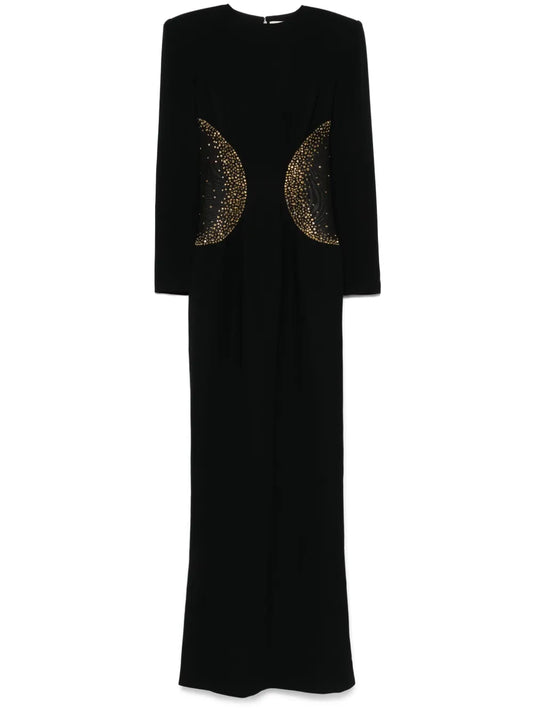Crepe Maxi Dress