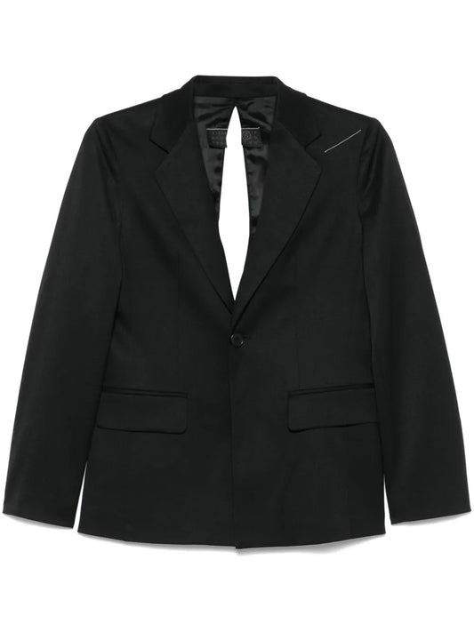 Cut-Out Detailed Blazer