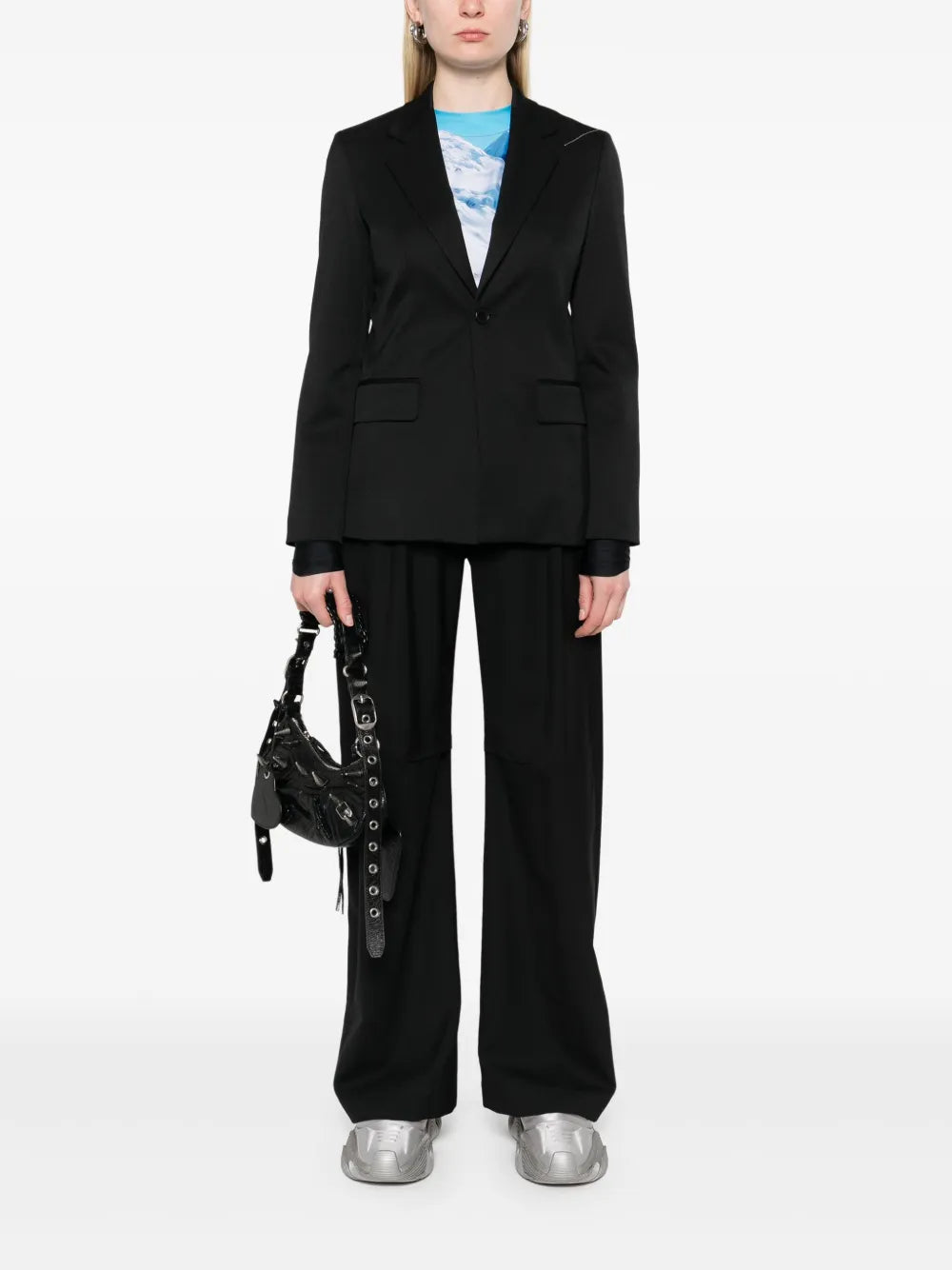 Cut-Out Detailed Blazer