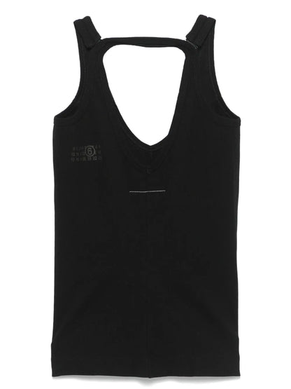 Strap-Detail Tank Top