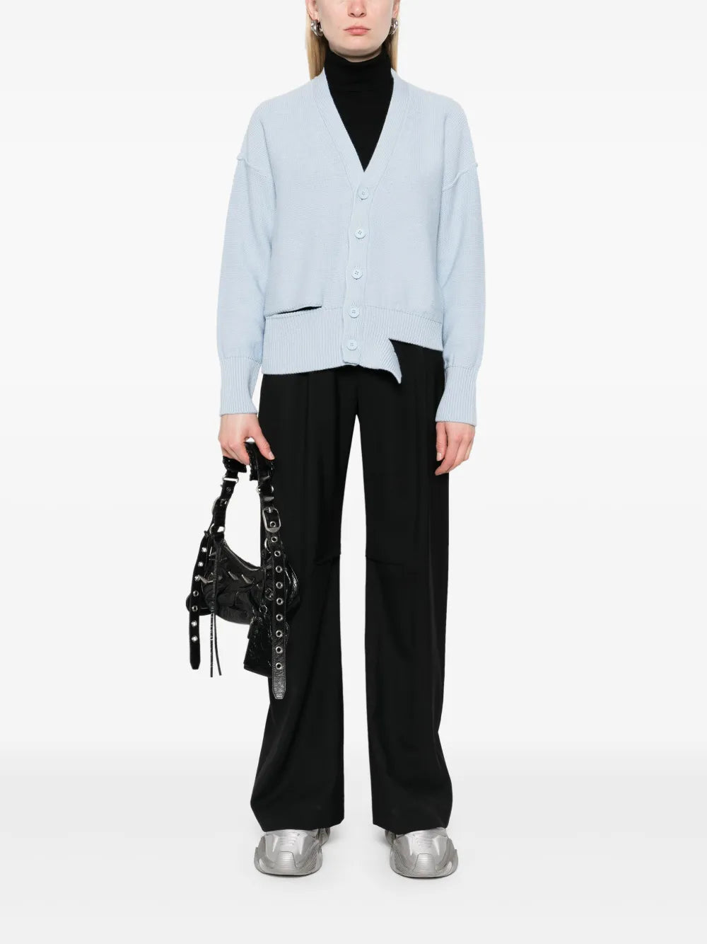 Cut-Out Detailed Cardigan