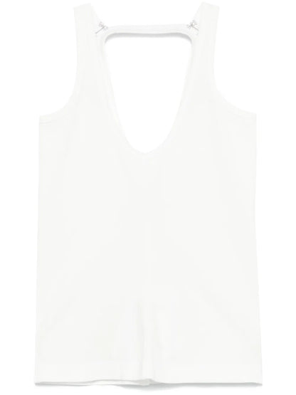 Strap-Detail Tank Top