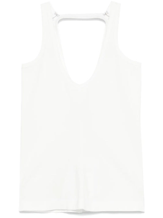 Strap-Detail Tank Top
