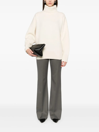 Double-Knit Turtleneck Sweater