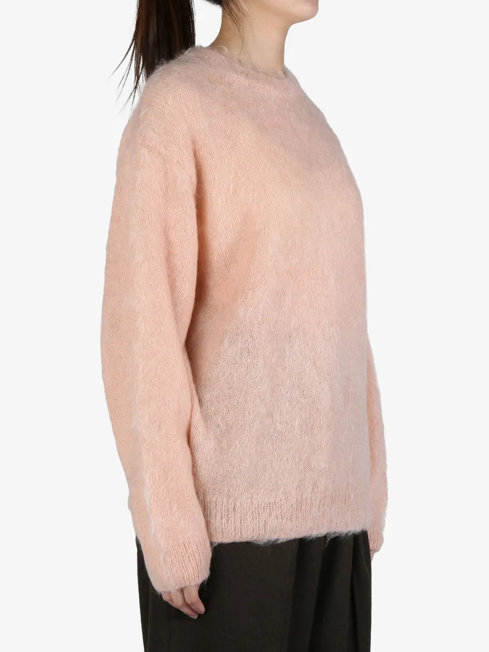 Brushed-Effect Sweater