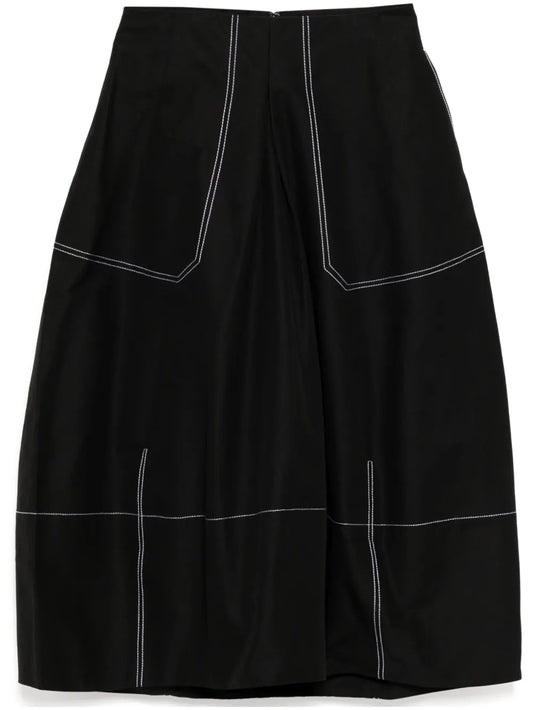 Zip Fastening Skirt