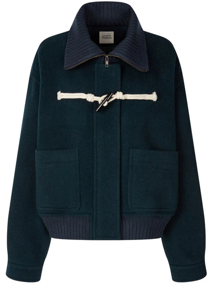Herringbone-Pattern Jacket
