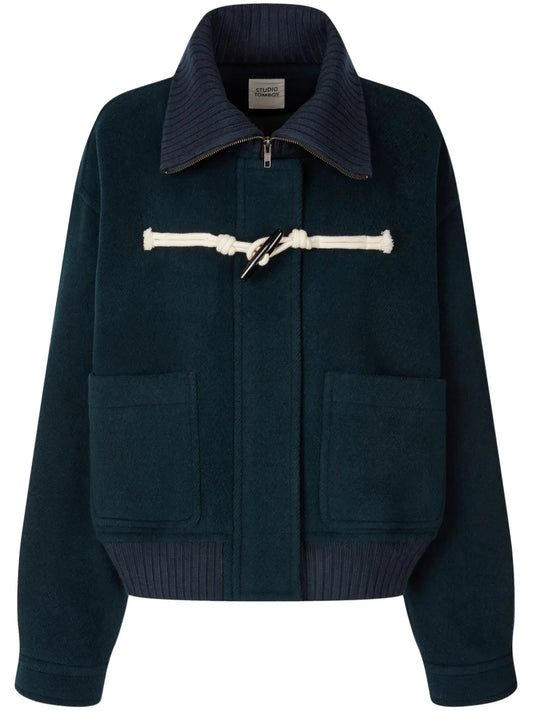 Herringbone-Pattern Jacket