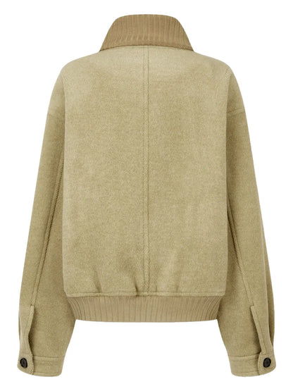 Herringbone-Pattern Jacket