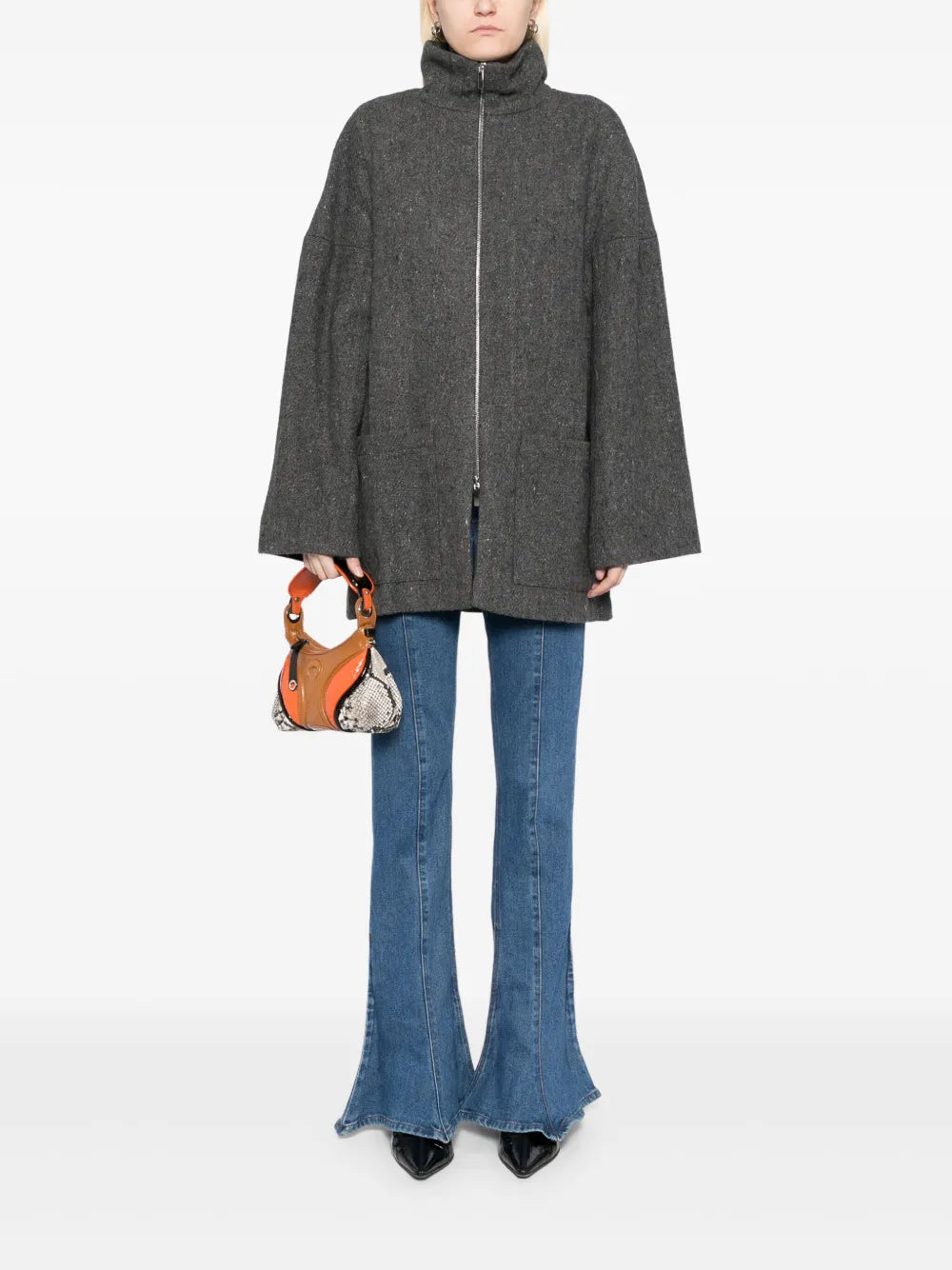 Reconstituted Military Blanket Coat