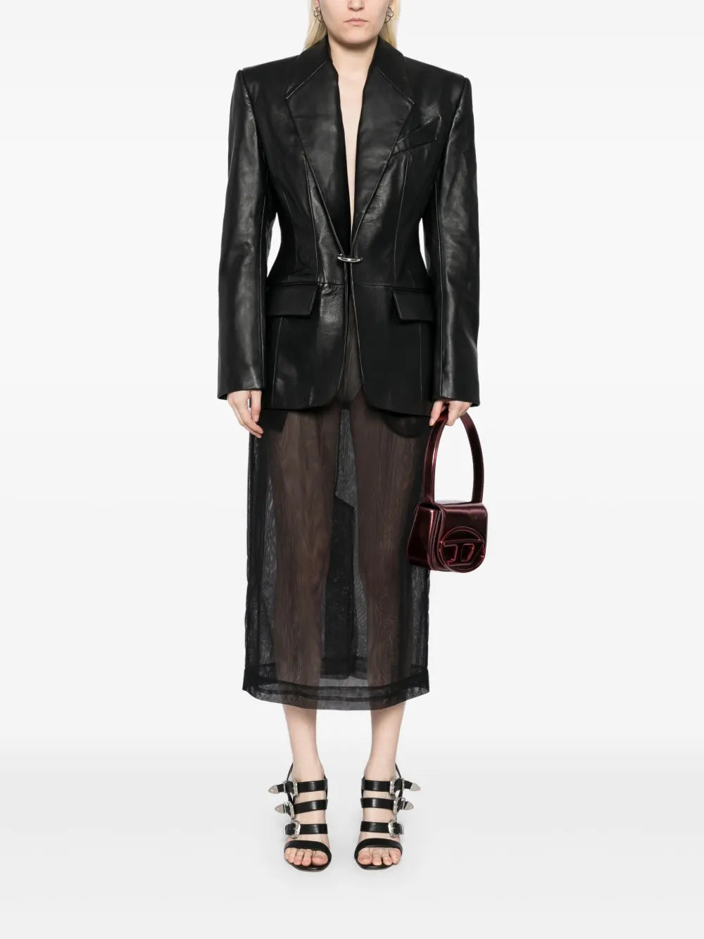 Ring Fastening Blazer