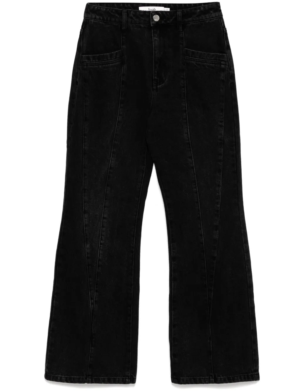 Washed Flared Jeans