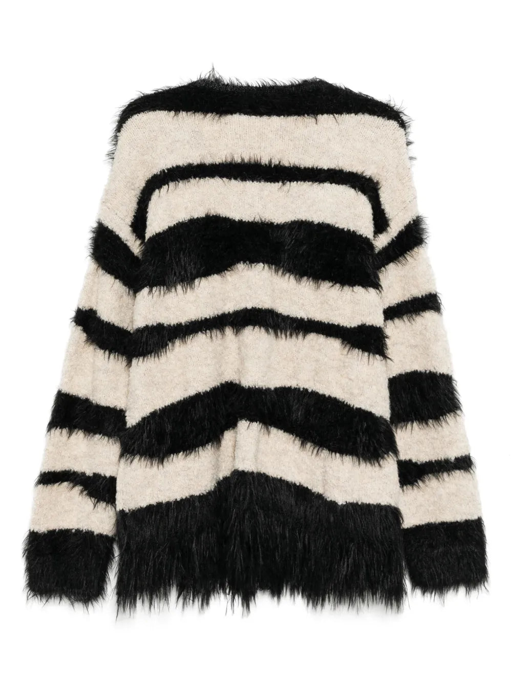 Stripe Button Down Cardigan