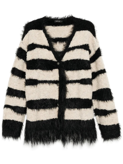 Stripe Button Down Cardigan