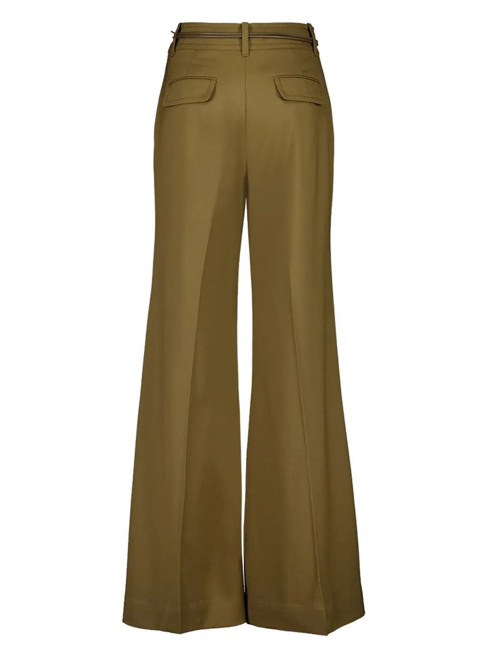Crush Flared Trousers