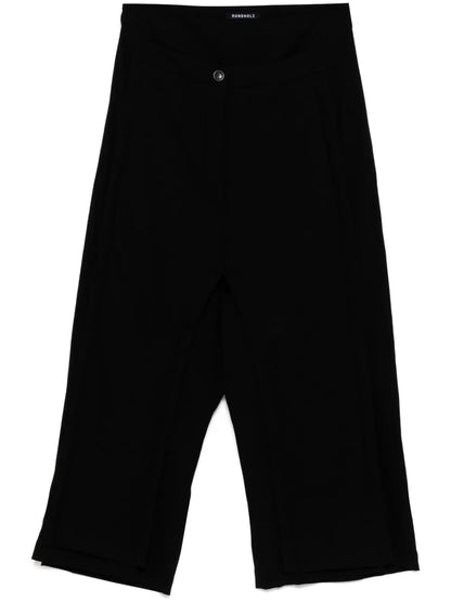 Panelled Tapered Trousers