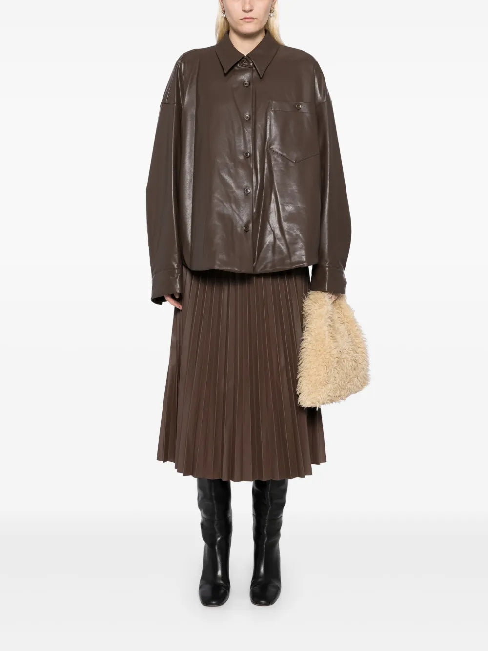 Elegant Pleated Skirt