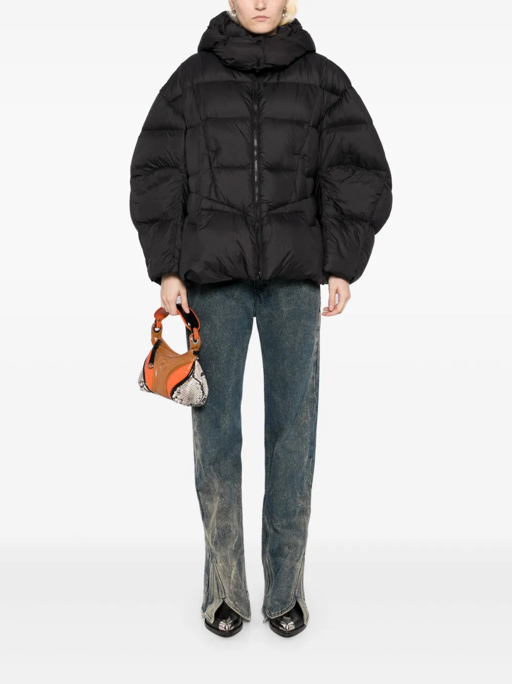 Detachable Hood Puffer Jacket