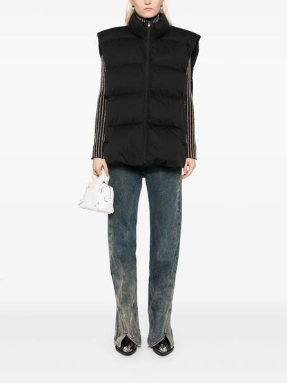 Mock Neck Padded Gillet
