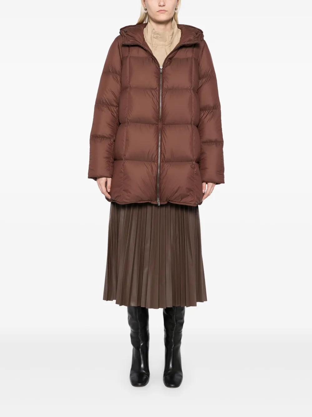 Drawstring Down Jacket