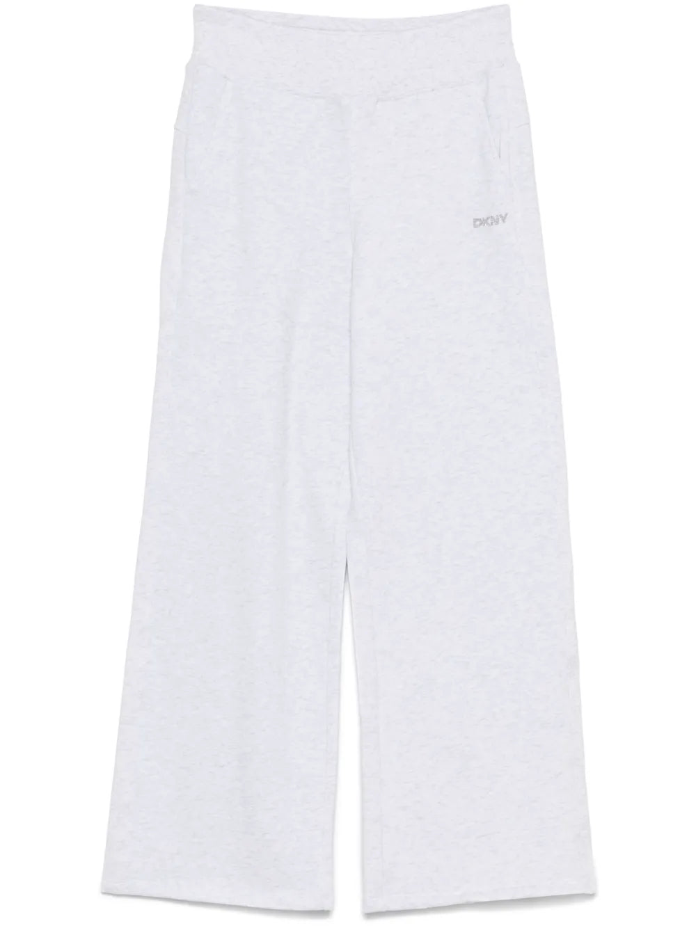 Mélange-Effect Track Pants