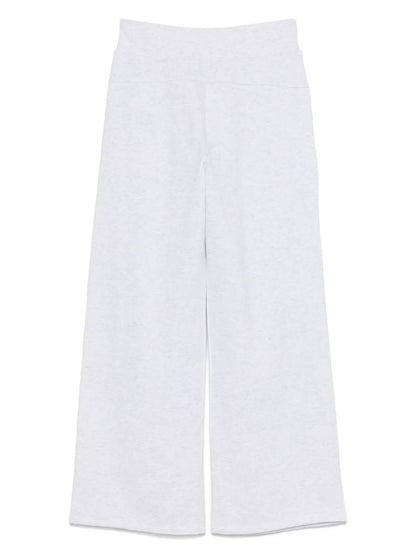 Mélange-Effect Track Pants