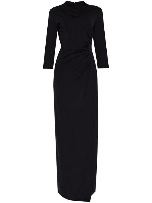 Draped-Detailing Maxi Dress