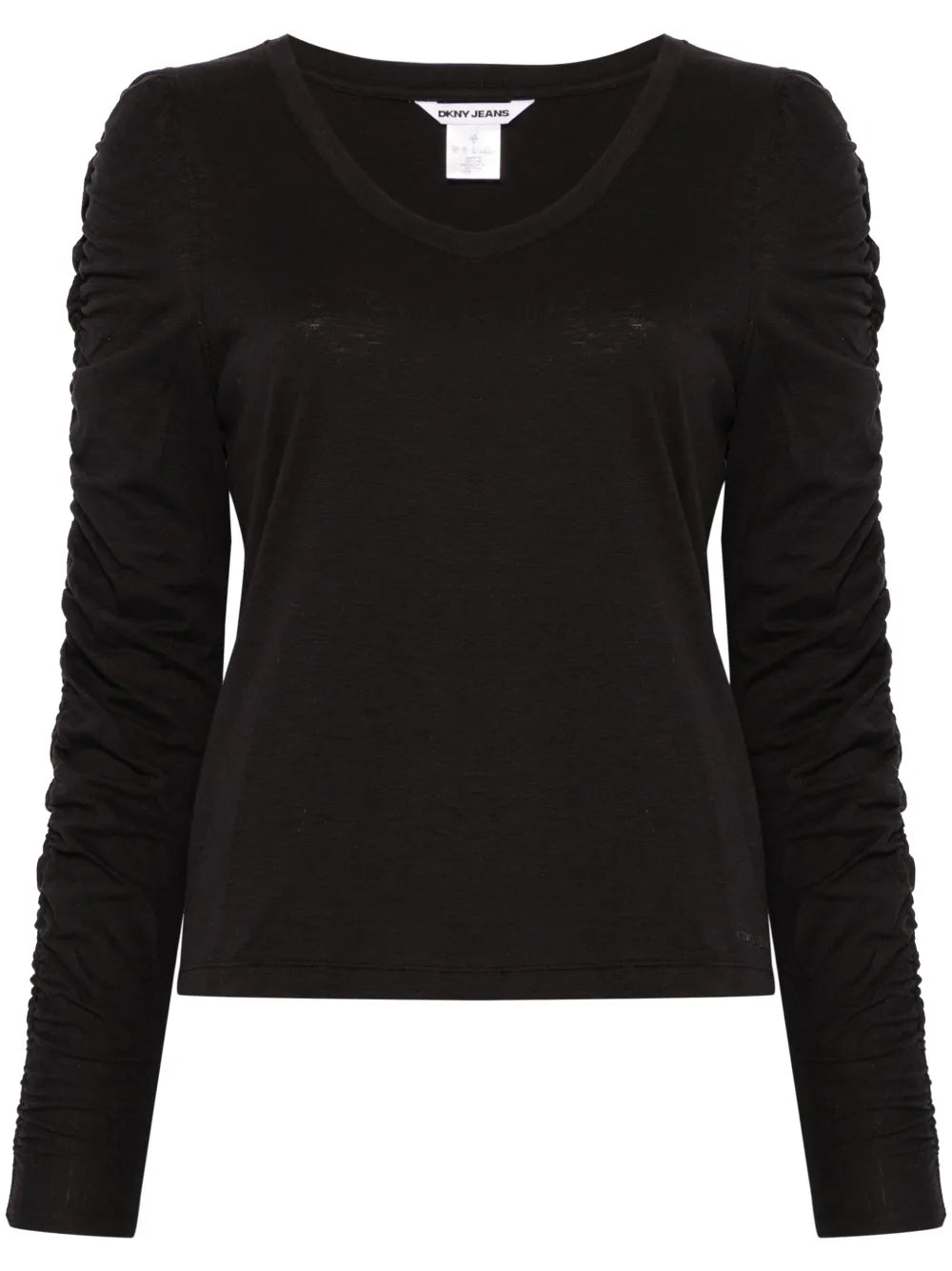 Ruched-Detail T-Shirt