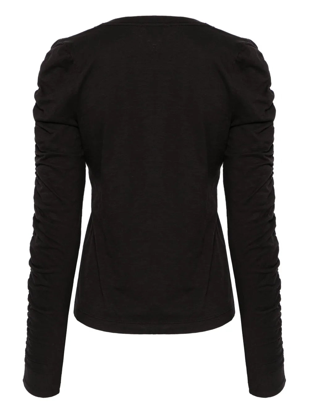 Ruched-Detail T-Shirt