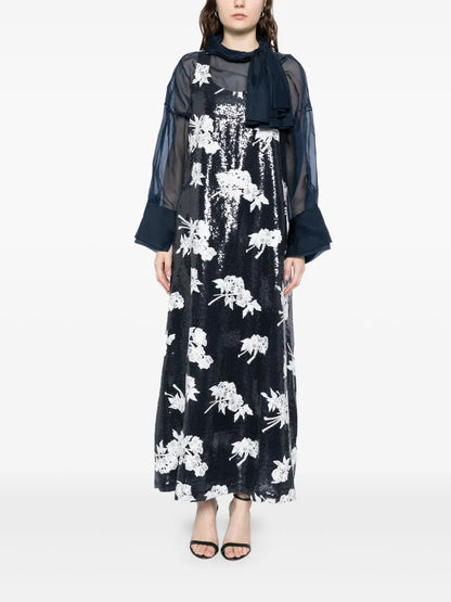 All-Over Embellished Dress