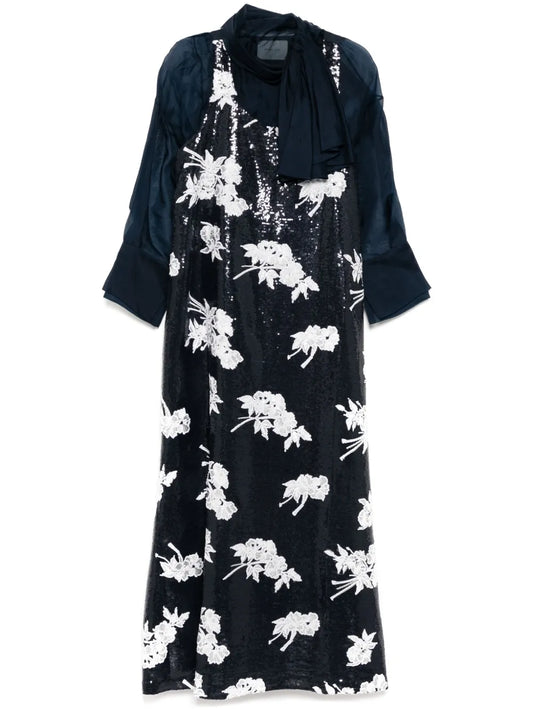 All-Over Embellished Dress