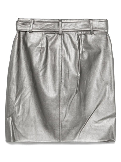 Belted Mini Skirt