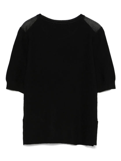 Sheer-Panels T-Shirt