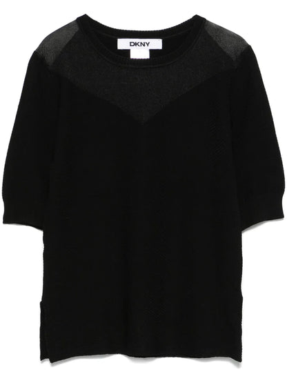 Sheer-Panels T-Shirt