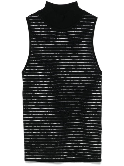 Ribbed-Knit Top