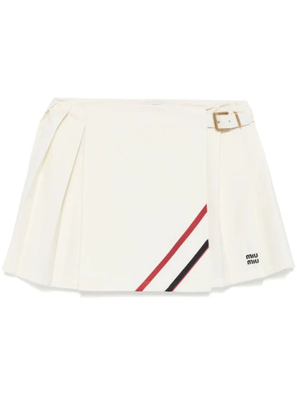 Pleated Mini Skirt