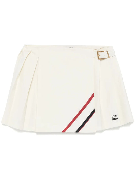Pleated Mini Skirt