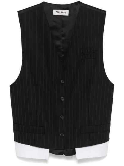 Pinstriped Waistcoat