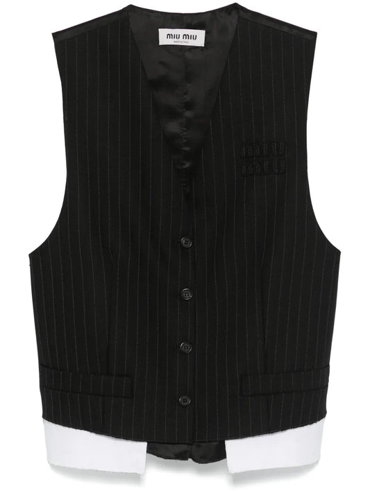 Pinstriped Waistcoat