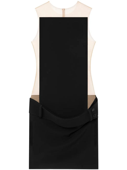 Illusion Mini Dress