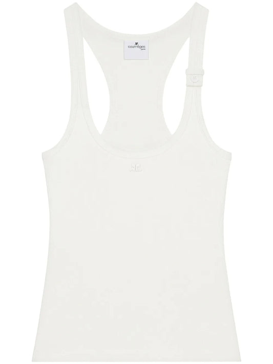 Buckle-Fastening Tank Top