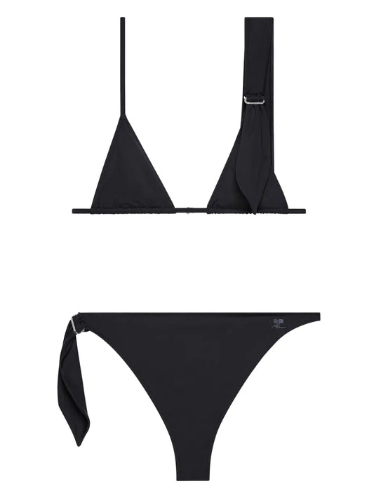 Scarf-Embellished Bikini