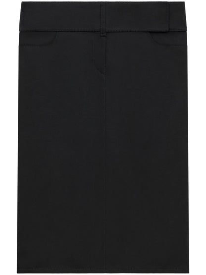 Belted Midi Skirt