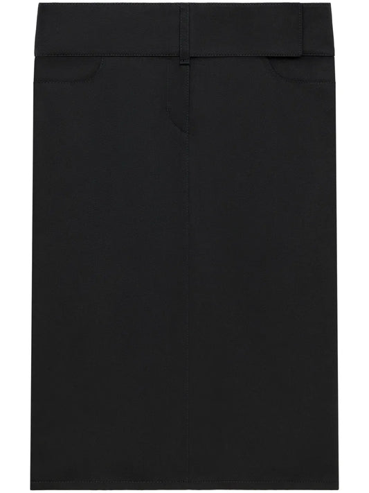 Belted Midi Skirt