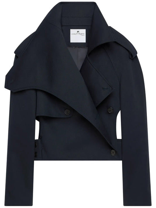 Oblique Trench Coat