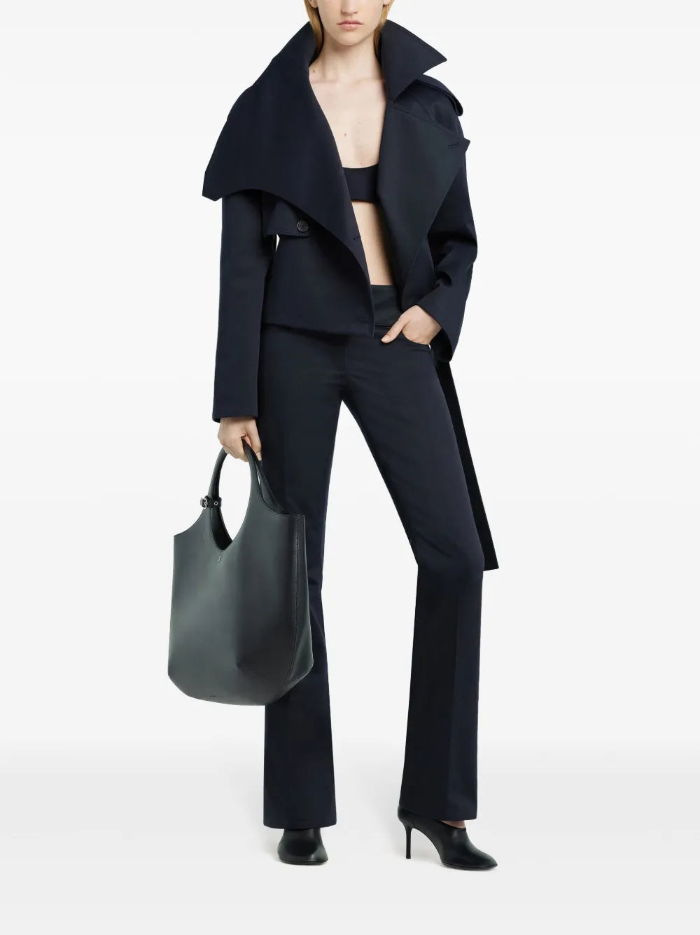 Oblique Trench Coat